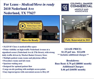 Nederland, TX Office/Medical - 2610 Nederland Ave