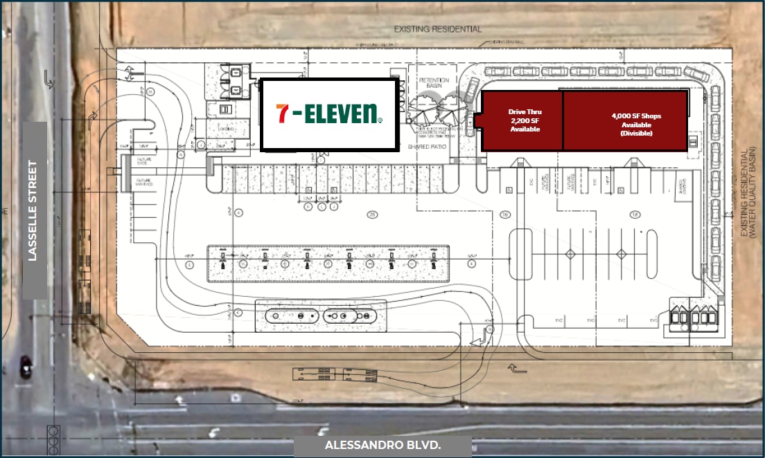 NEC Alessandro Blvd & Laselle St, Moreno Valley, CA for Rent