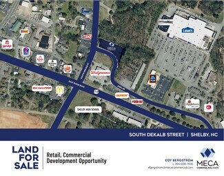 Shelby, NC Commercial Land - S Dekalb St and Earl Rd