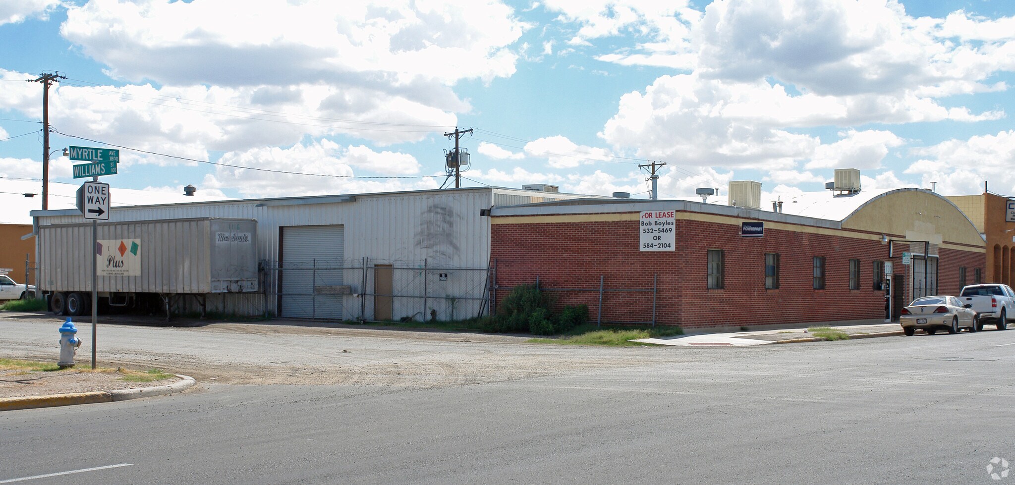 1730 Myrtle Ave El Paso, TX 79901 Industrial Property for Lease on