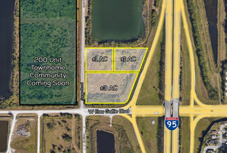 Melbourne, FL Commercial - NW Corner at I-95 and Eau Gallie blvd