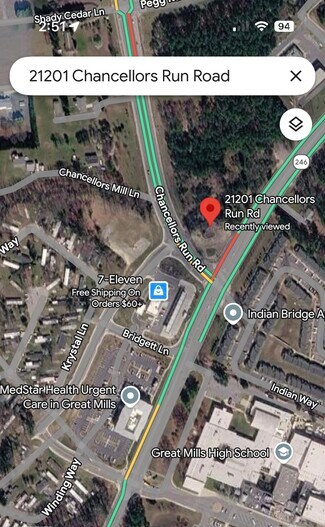 Great Mills, MD Commercial Land - 21201 Chancellors Run Rd Great Mills, MD Commercial Land - 21201 Chancellors Run Rd