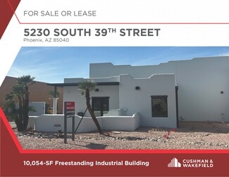 Phoenix, AZ Warehouse - 5230 S 39th St Phoenix, AZ Warehouse - 5230 S 39th St