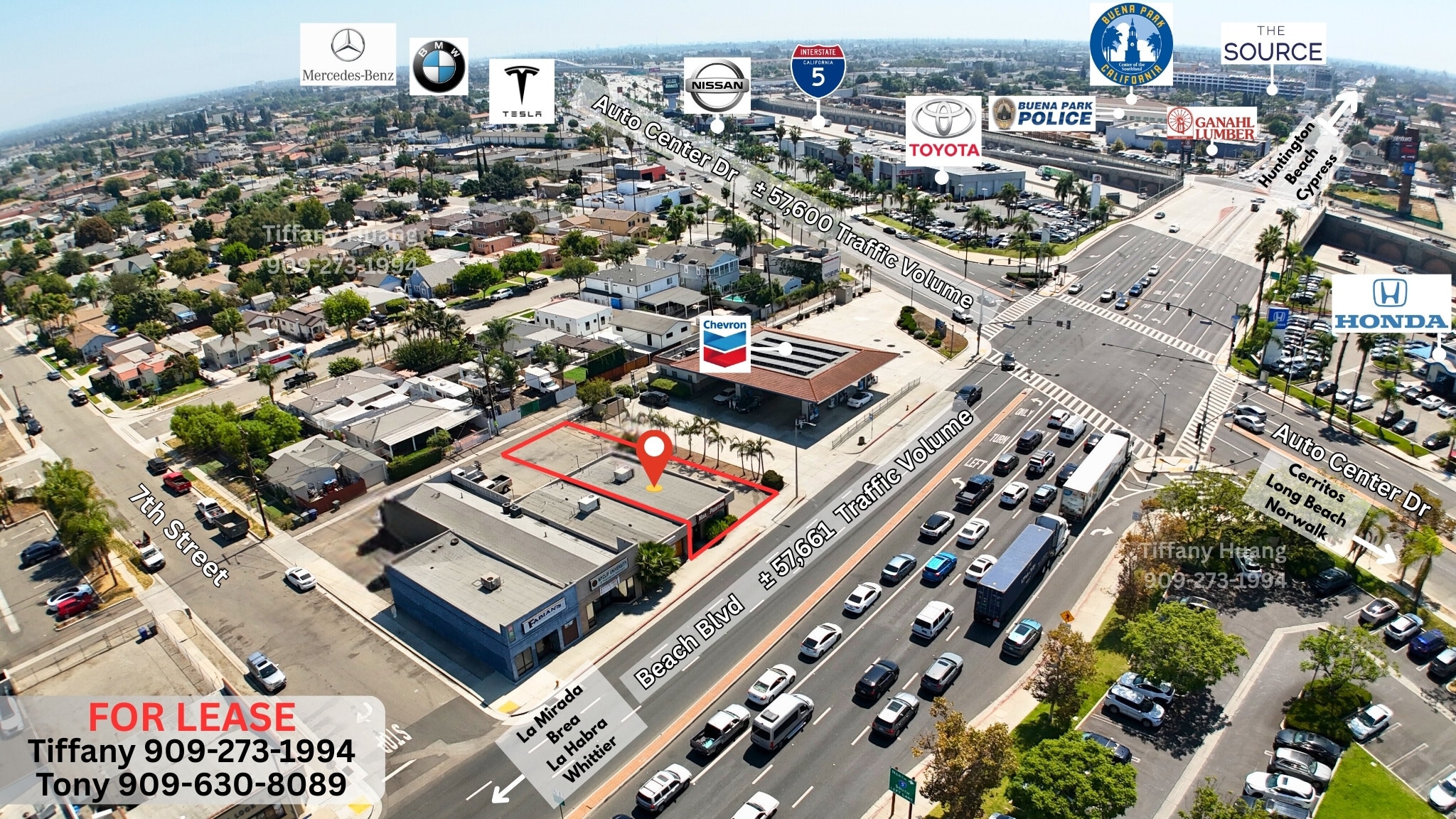 6346 Beach Blvd, Buena Park, CA for Rent