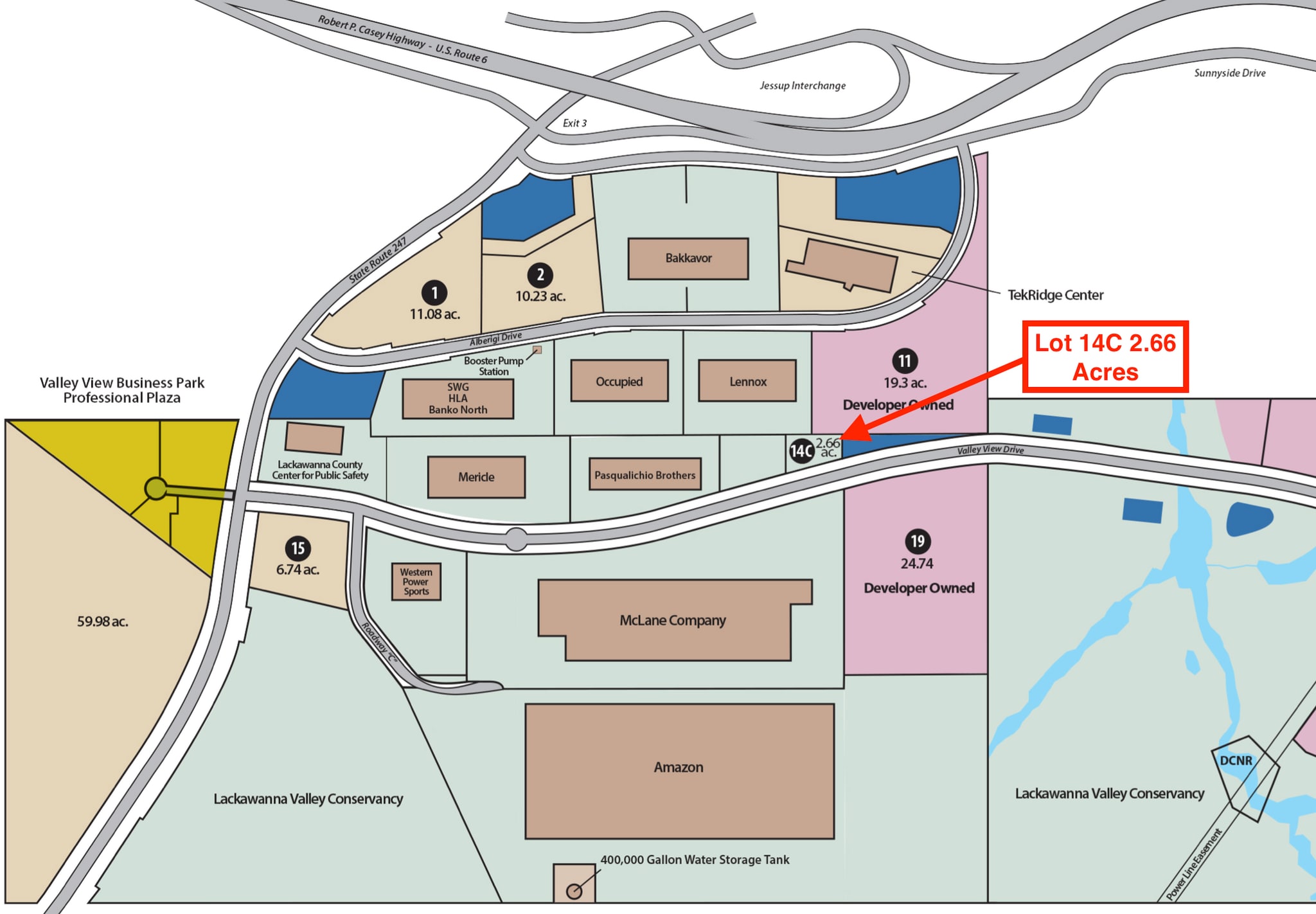 Lot 14C Valley View Drive, Jessup, PA for Sale
