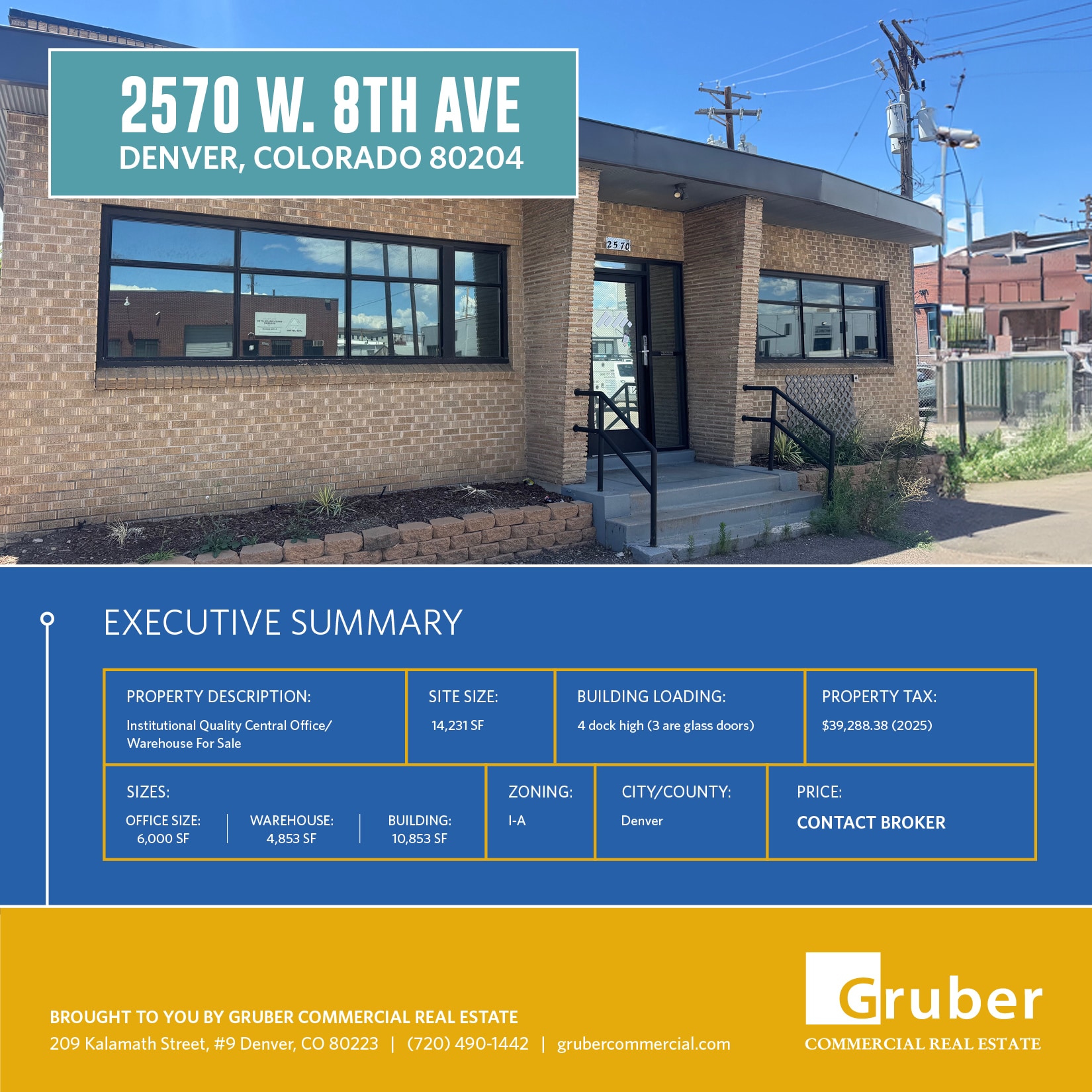 2570 W 8th Ave, Denver, CO for Sale