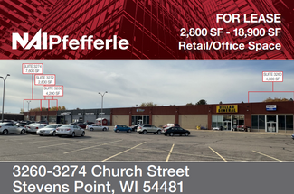 Stevens Point, WI Retail - 3260-3274 Church St