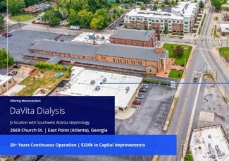 East Point, GA Medical - 2669 Church St East Point, GA Medical - 2669 Church St