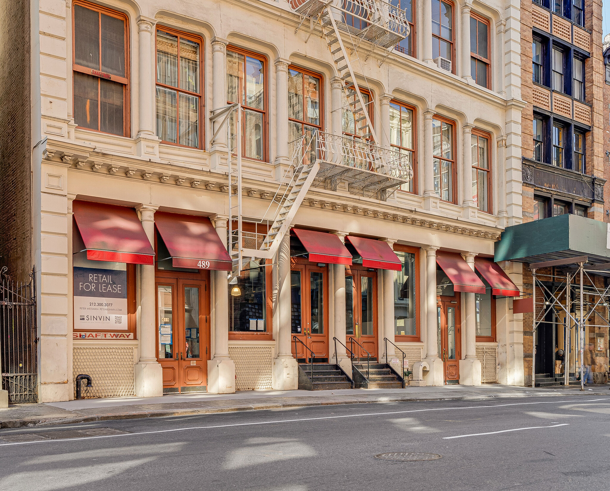 489 Broome St, New York, NY for Rent