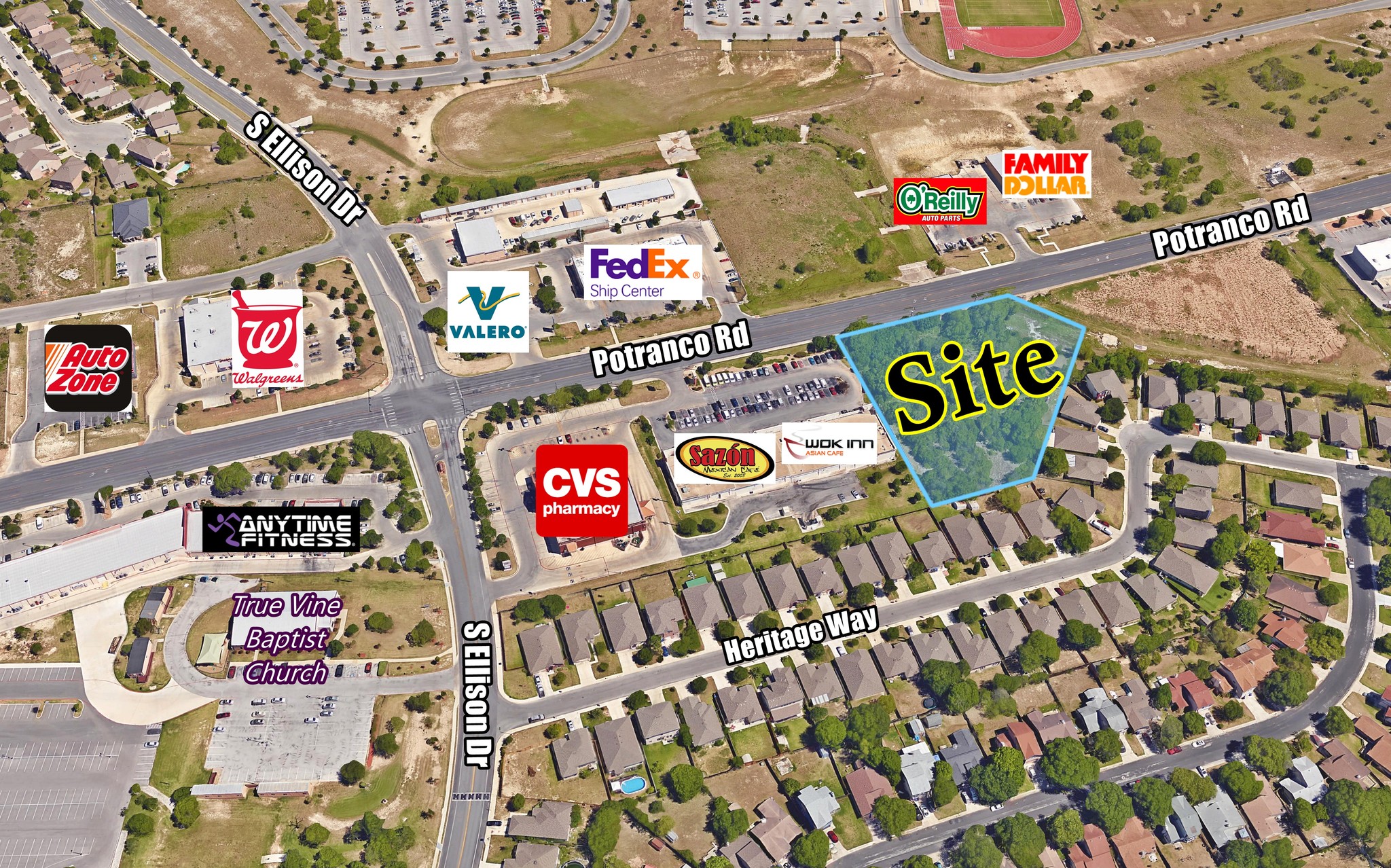 Potranco Rd @ Potranco Rd, San Antonio, TX for Sale