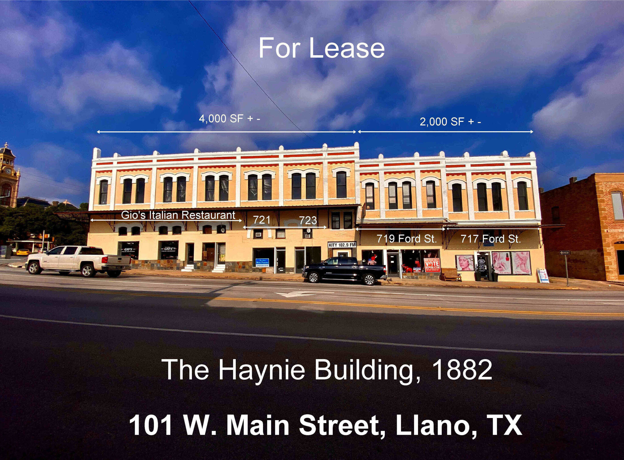 101 W Main St, Llano, TX for Rent