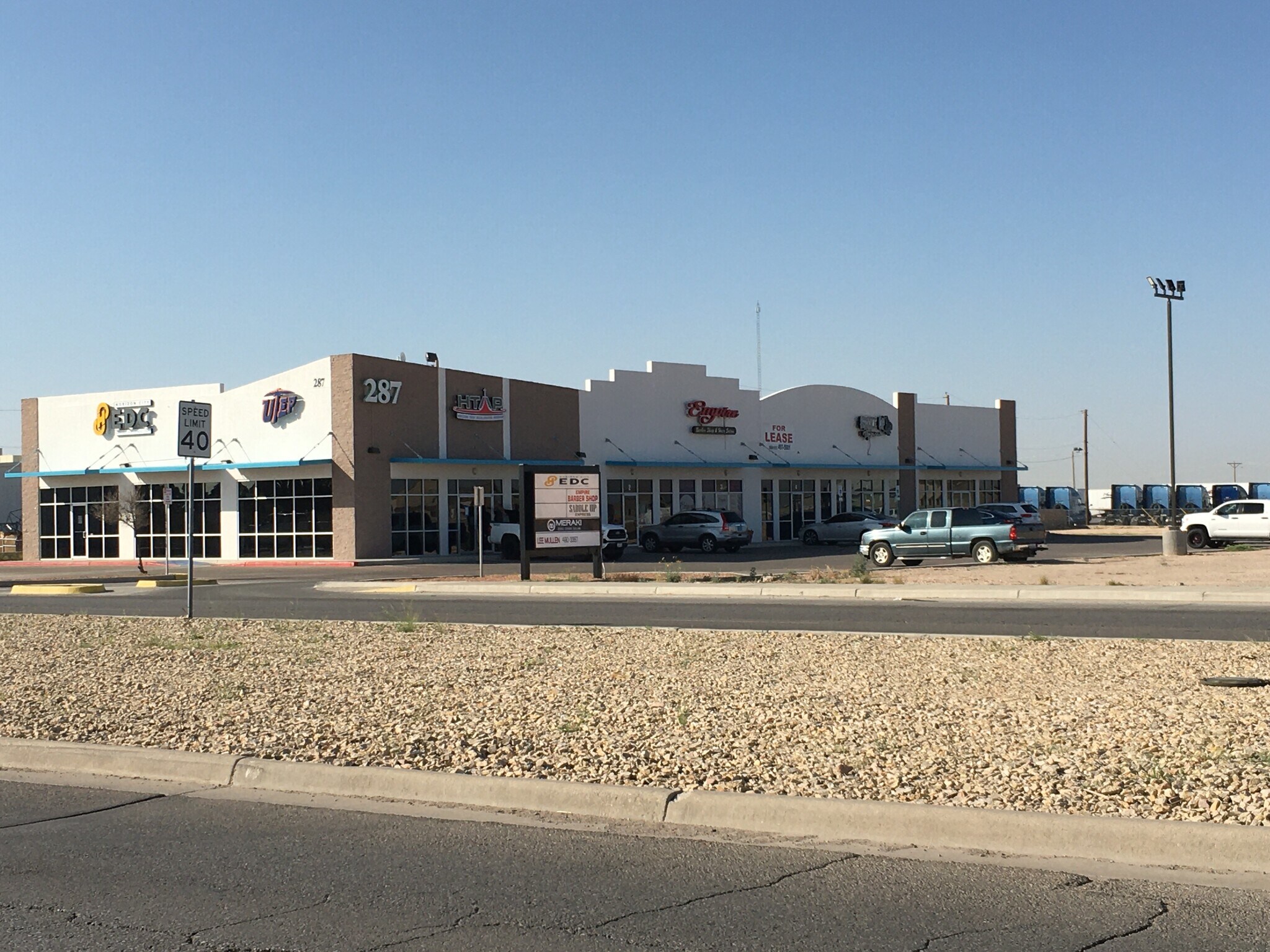 287 S Darrington Rd Horizon City, TX 79928 Shopping Center Property