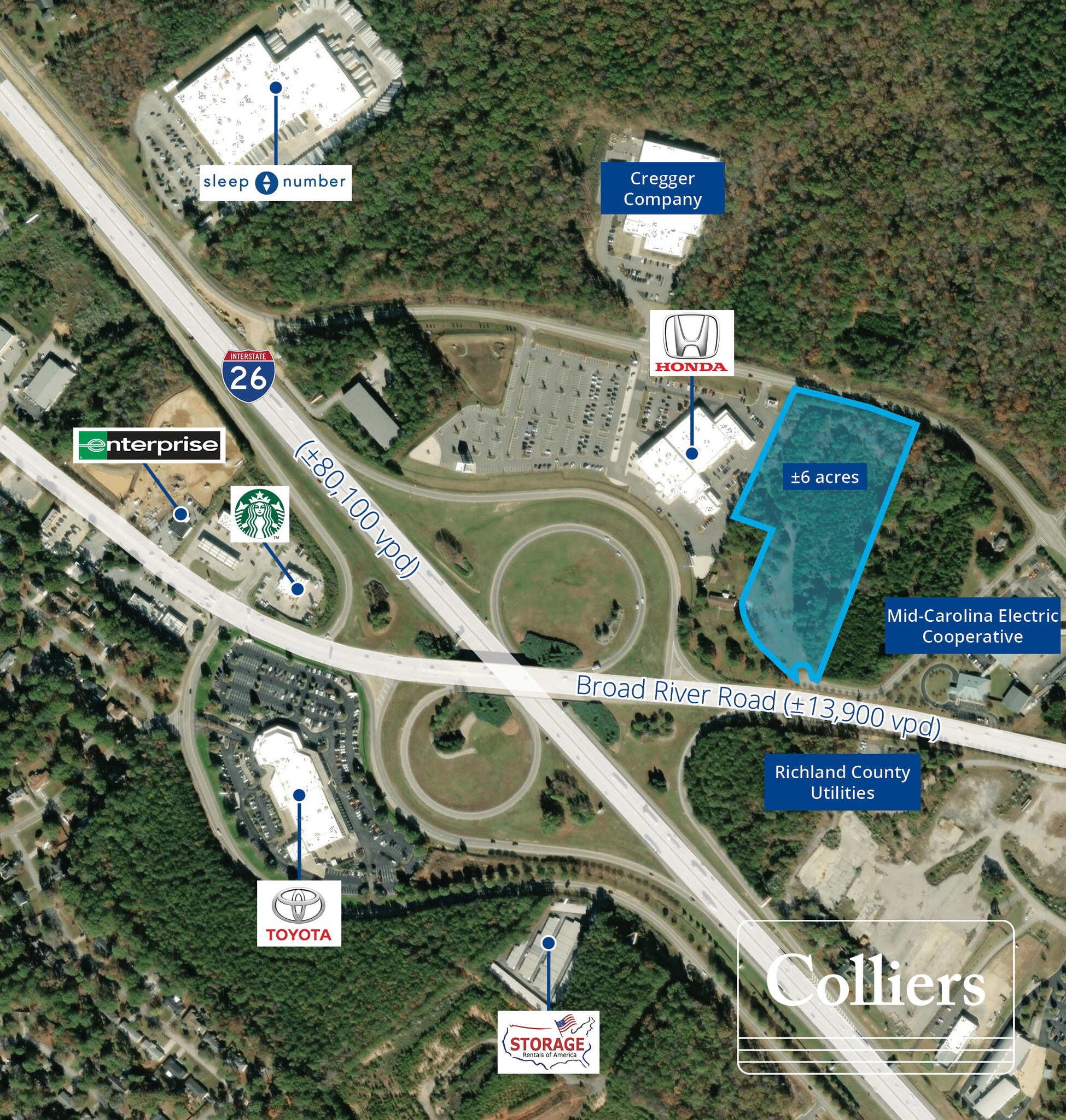 7608 Broad River Rd Irmo, SC 29063 Land Property for Sale on
