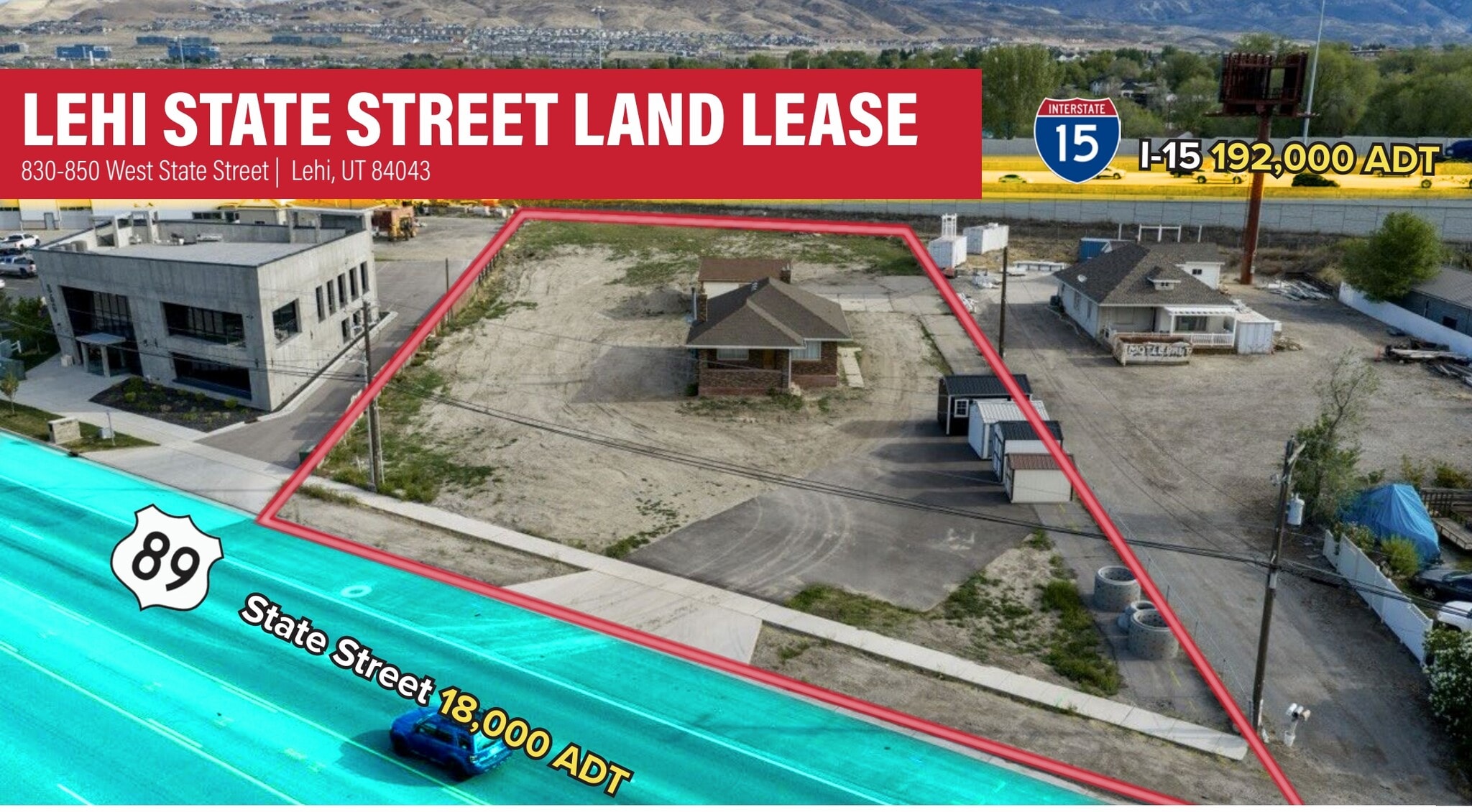 830-850 W State St, Lehi, UT for Rent