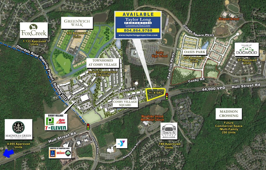 15516 Hull Street Rd, Chesterfield, VA for Sale