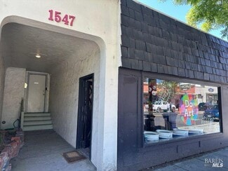 San Rafael, CA Storefront Retail/Residential - 1547 4th St
