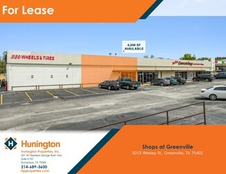 Greenville, TX Retail - 5013 Wesley St Greenville, TX Retail - 5013 Wesley St
