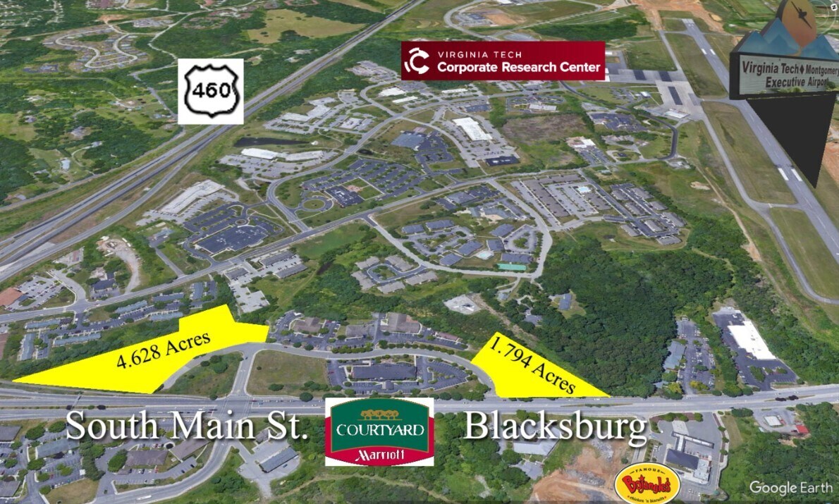 Southpark Drive & South Main St, Blacksburg, VA for Sale