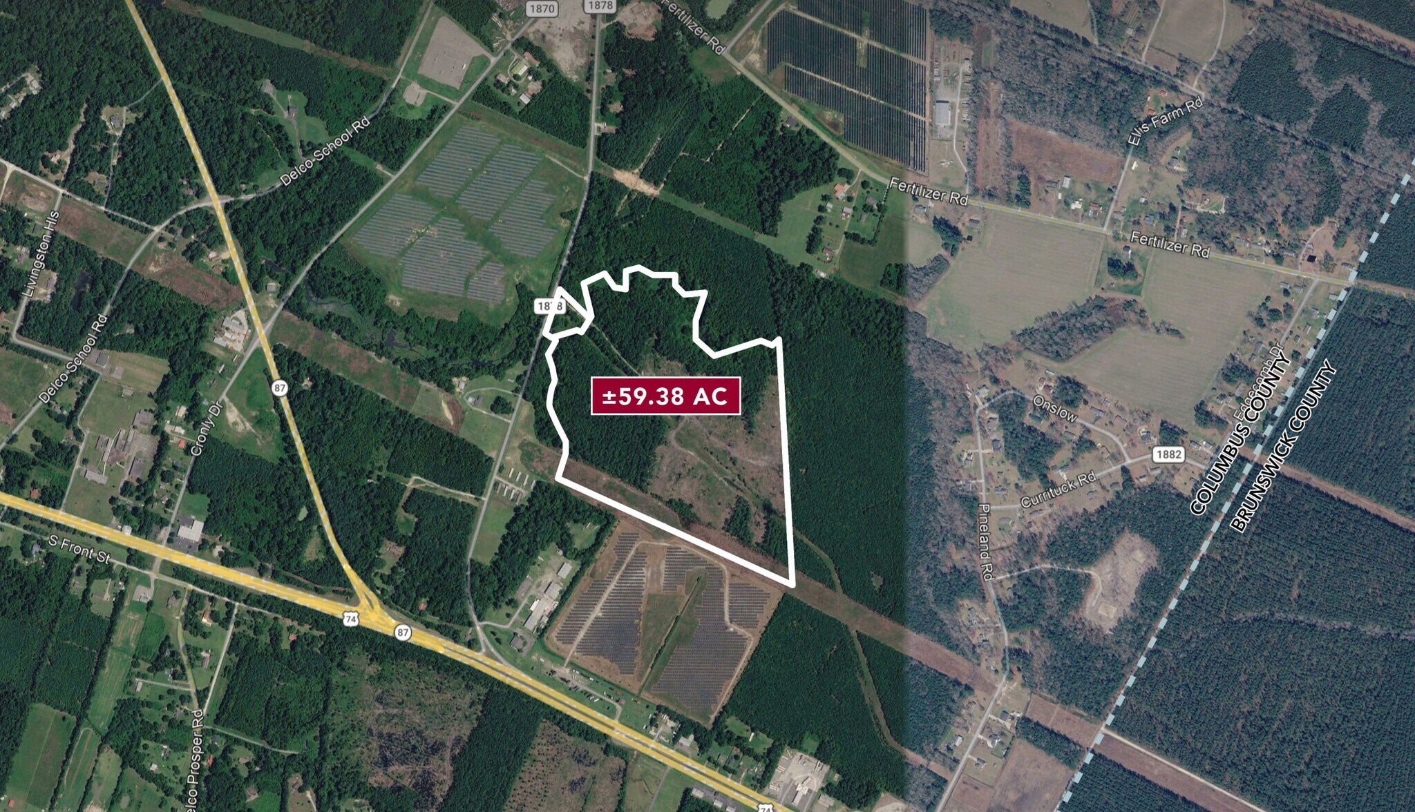 0 Old 87 Hwy, Riegelwood, NC for Sale