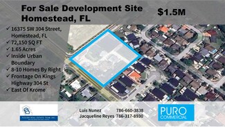 Homestead, FL Multi-Family - 16375 SW 304th St