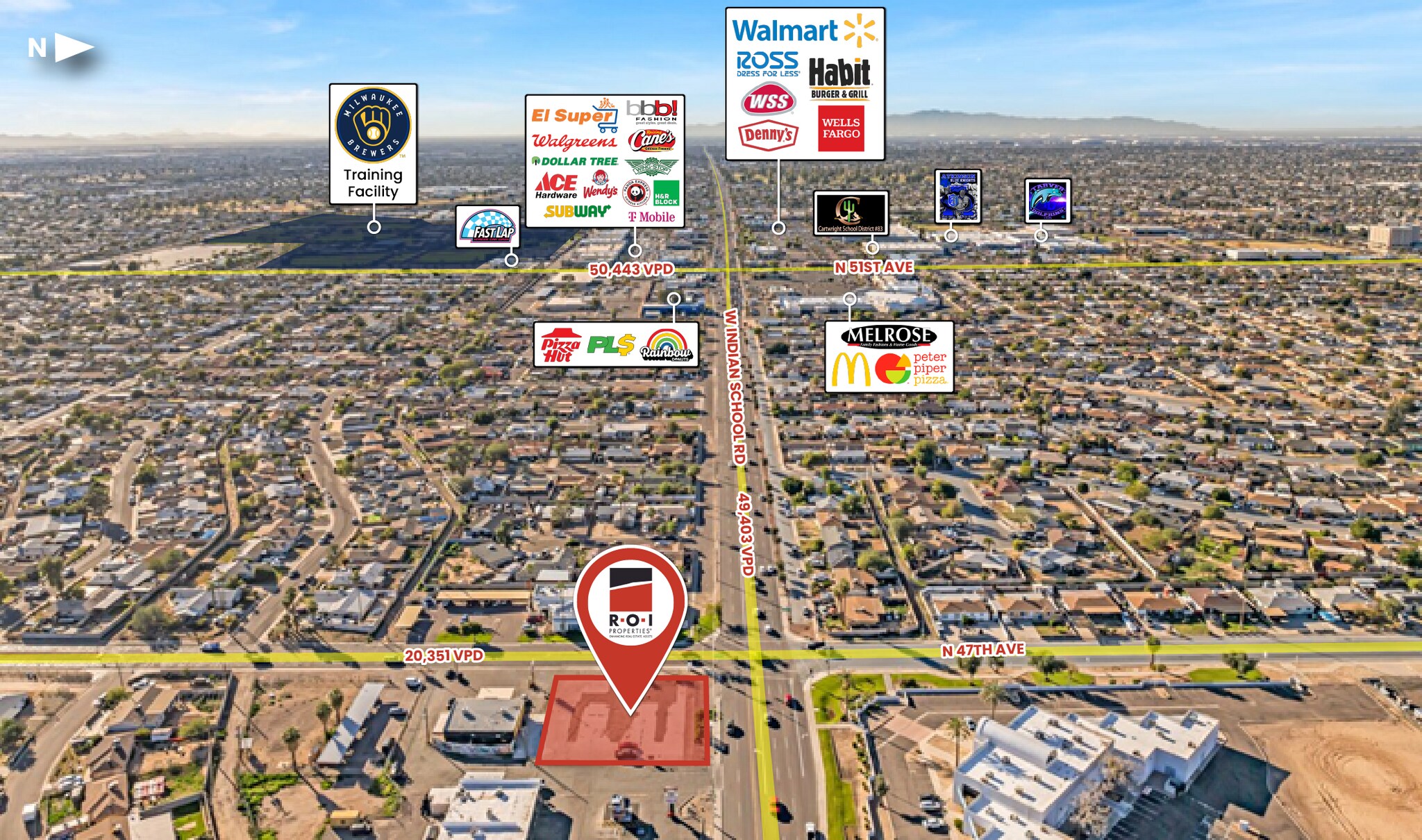 4641 W Indian School Rd, Phoenix, AZ for Rent