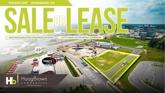 Jonesboro, AR Commercial Land - 1701 Visions Ave Jonesboro, AR Commercial Land - 1701 Visions Ave