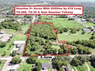 Houston, TX Commercial Land - 4810 S Acres Dr