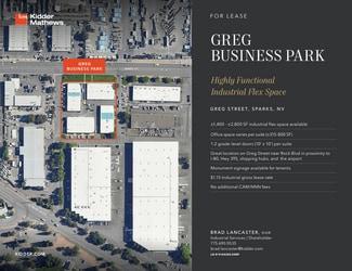 Sparks, NV Flex, Industrial - 1501-1515 Greg St
