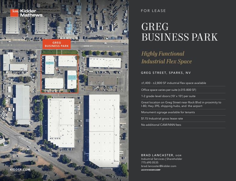 1501-1515 Greg St, Sparks, NV for Rent