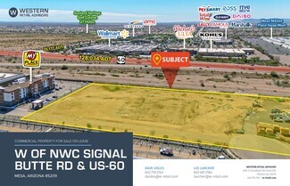 Mesa, AZ Commercial Land - W of NWC Signal Butte Rd & US-60