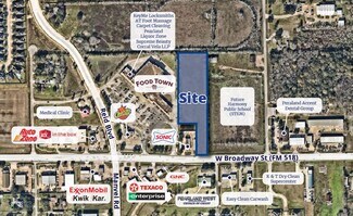 Pearland, TX Commercial Land - 7029 W Broadway St