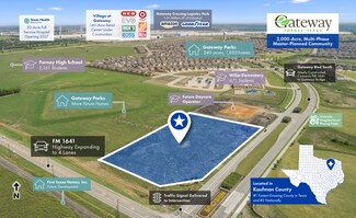 Forney, TX Commercial - FM 1641 Hwy @ Gateway Blvd Forney, TX Commercial - FM 1641 Hwy @ Gateway Blvd