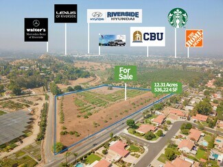 Riverside, CA Commercial Land - Washington Street @ Lenox Ave