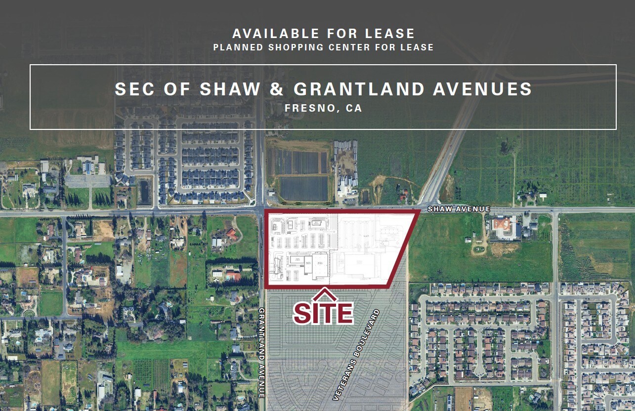 Shaw Ave @ Grantland, Fresno, CA for Rent