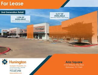 Richmond, TX Retail - 4125 Williams Way Blvd