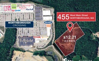 Northborough, MA Commercial Land - 455 W Main St Northborough, MA Commercial Land - 455 W Main St