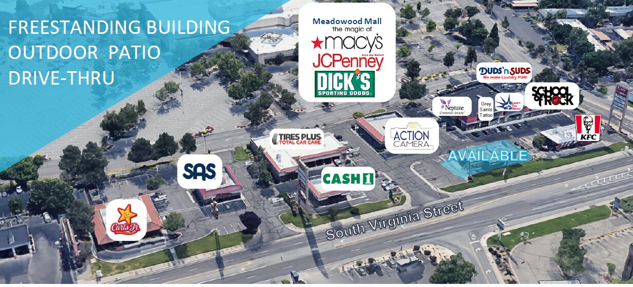 5890 S Virginia St, Reno, NV for Rent