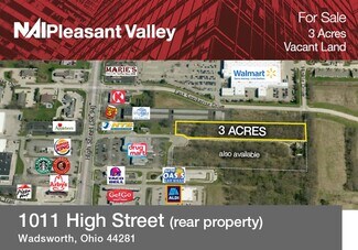 Wadsworth, OH Commercial Land - 1011 High St