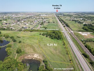 Justin, TX Commercial Land - TBD 6.35 ACRES S FM 156 DISH, Texas 76247