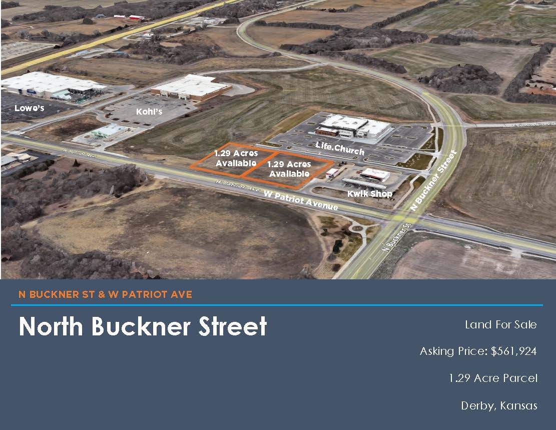 Buckner & 63rd St S, Derby, KS for Sale