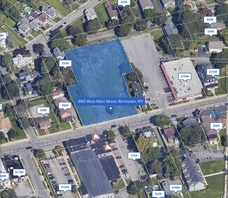 Rochester, NY Commercial Land - 660 660-668 W Main St Rochester, NY Commercial Land - 660 660-668 W Main St