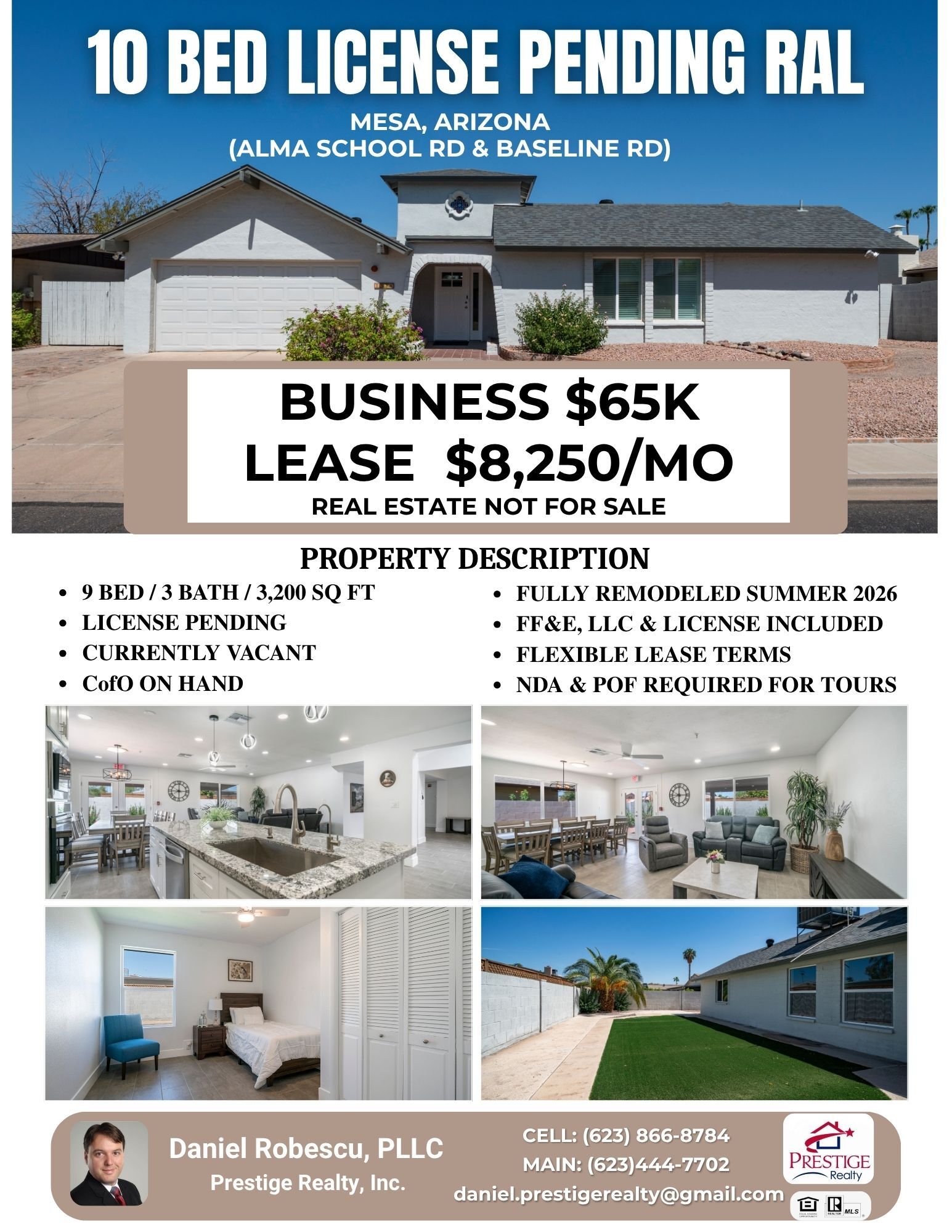 Baseline & Alma School Rd, Mesa, AZ for Rent