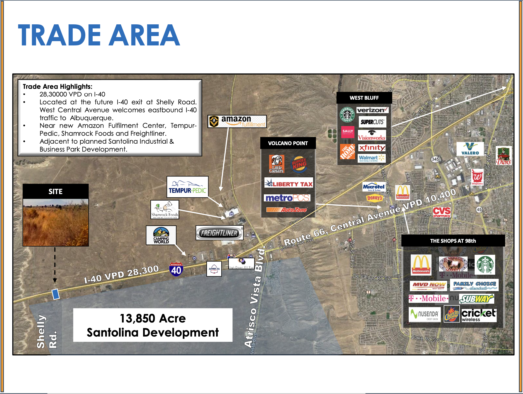 I-40 Frontage Road SW, Tract 203 rd, Albuquerque, NM for Sale