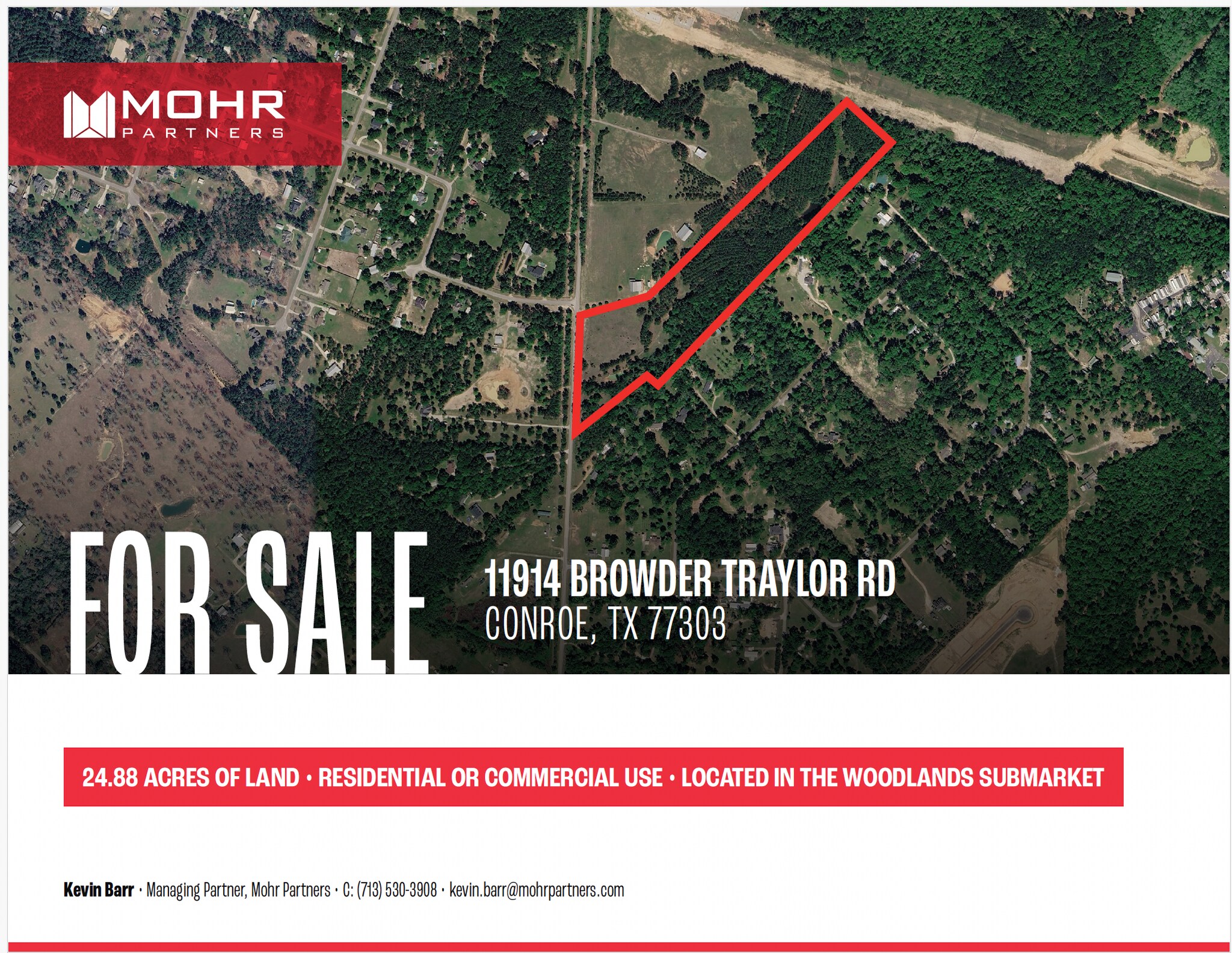 11914 Browder Traylor Road, Conroe, TX for Sale