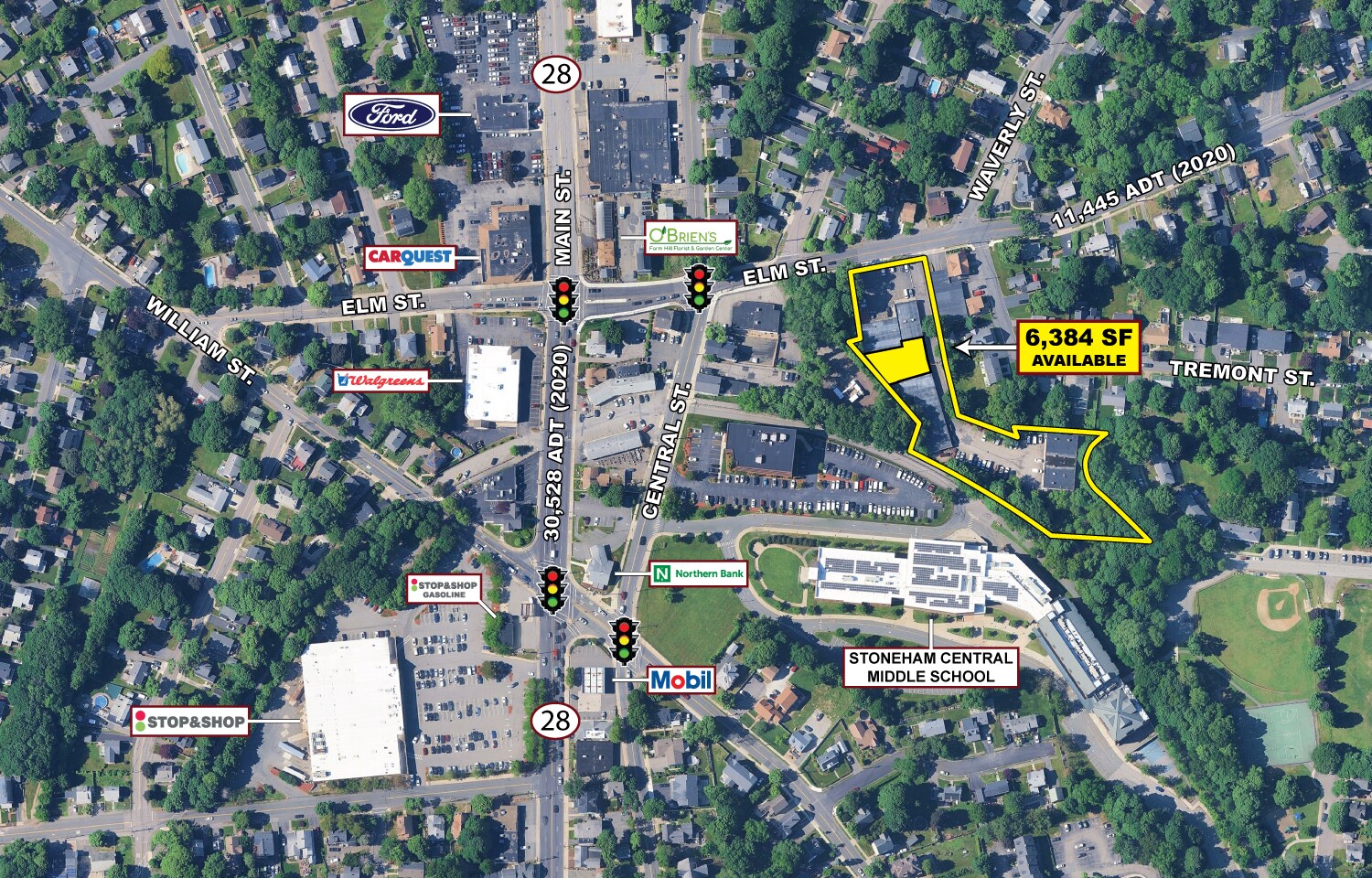 41 Elm St, Stoneham, MA for Rent