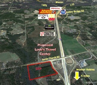 Macon-Bibb, GA Commercial Land - 5250 Sardis Church Rd