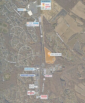 Bowie, MD Commercial Land - 2600 Robert S Crain Hwy