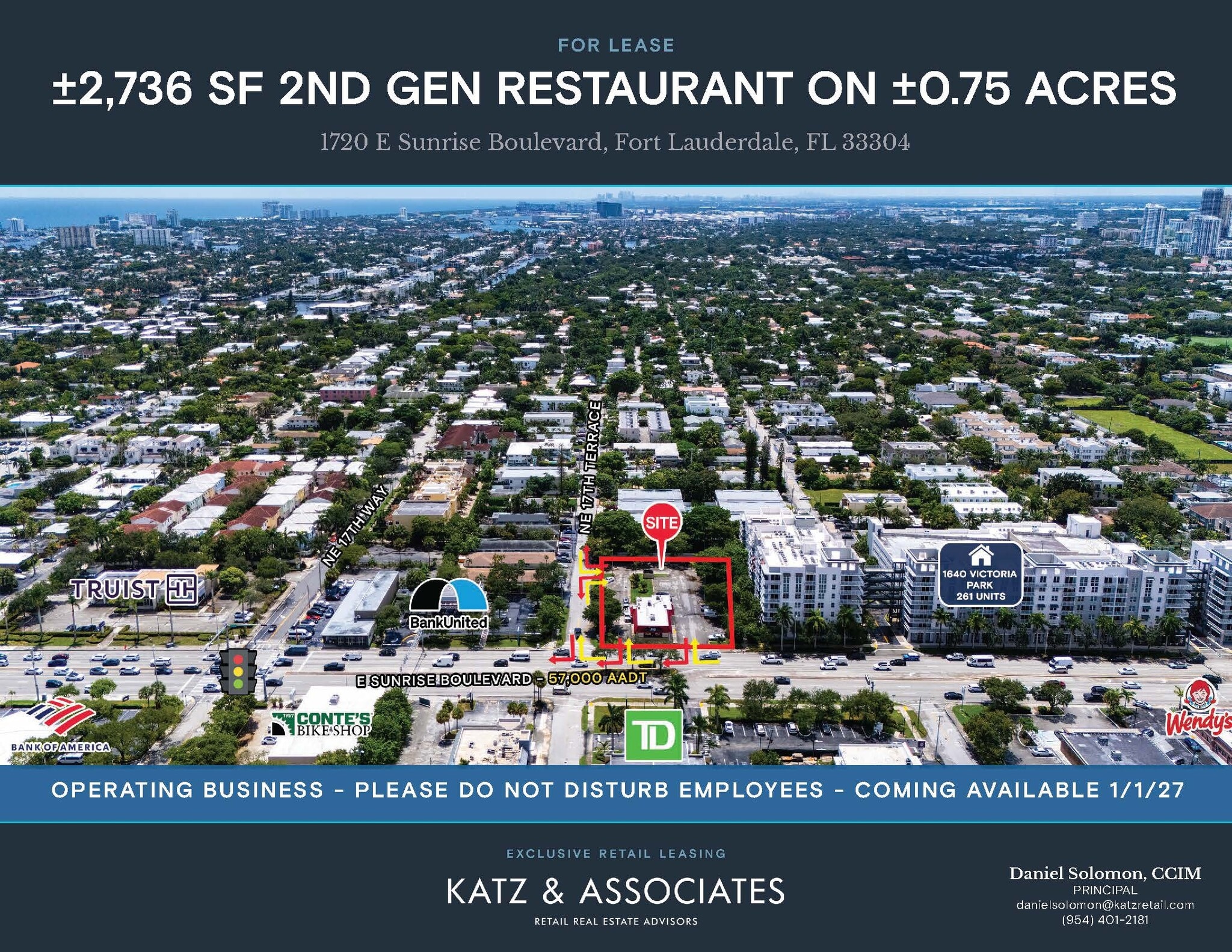 1720 E Sunrise Blvd, Fort Lauderdale, FL for Rent