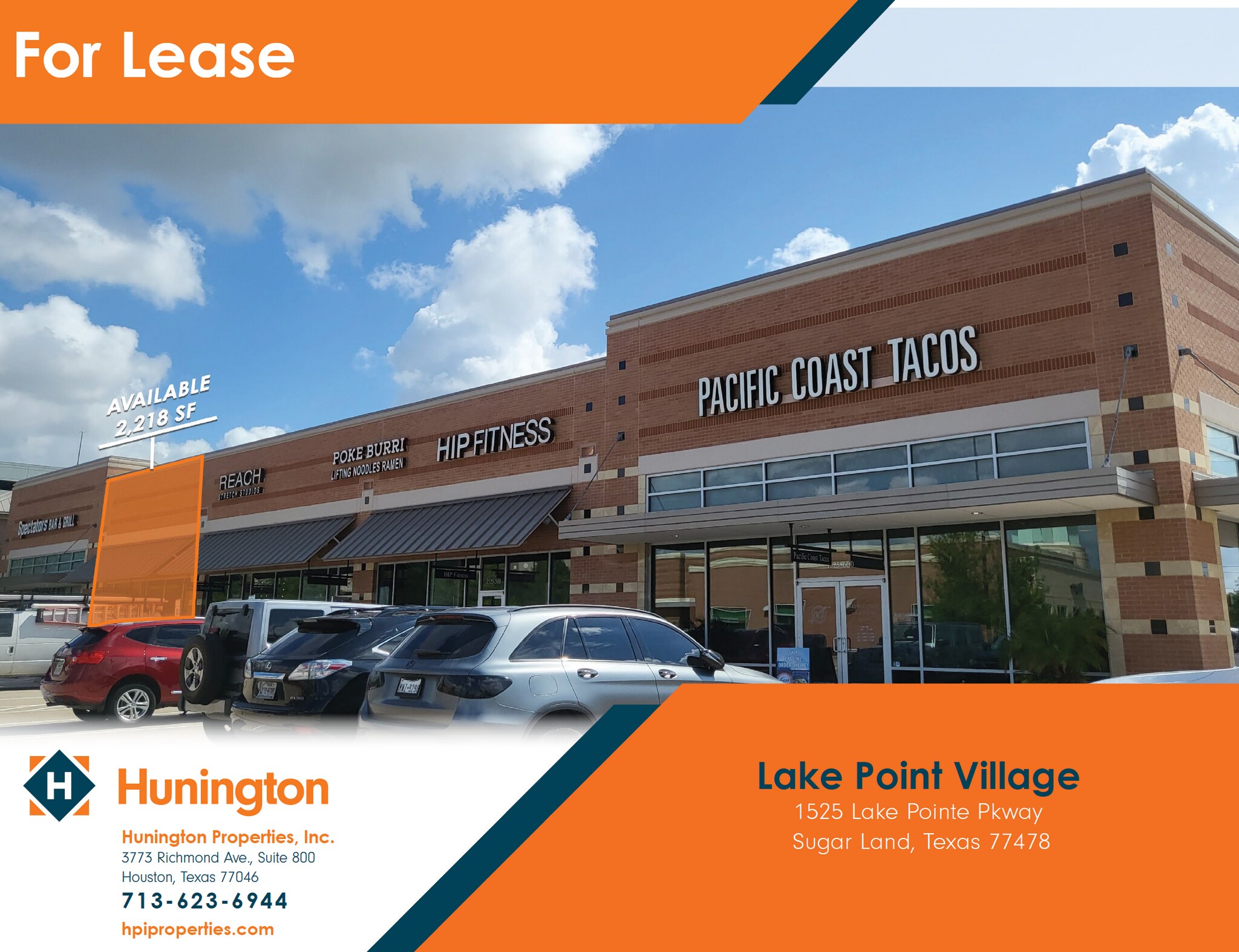 1525 Lake Pointe Pky Sugar Land, TX 77478 Retail Property for Lease