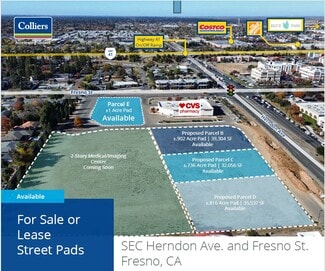 Fresno, CA Commercial Land - SEC Herndon Ave & Fresno St